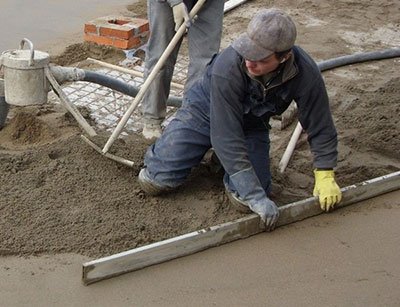 Основные этапы бетонных работ